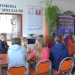 Leszek Bigos odpowiada na pytania uczniów dotyczące pisania, wydawania książek i sposobów łączenia literatury z muzyką.
