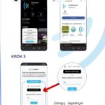 Krok 2 zainstaluj aplikację. Krok 3 zaloguj się w jeden z trzech sposobów. Kontem google, kontem apple lub numerem telefonu.