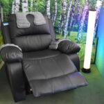 Fotel do masażu w pokoju wyciszeń.