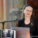 Ilona Flażyńska z Muzuem w Treblince, prelegentka na spotkaniu.