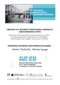 plakat z zaproszeniem na wydarzenie opisane w tekście