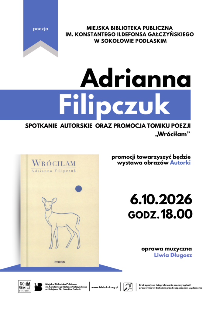plakat z zaproszeniem na spotkanie
